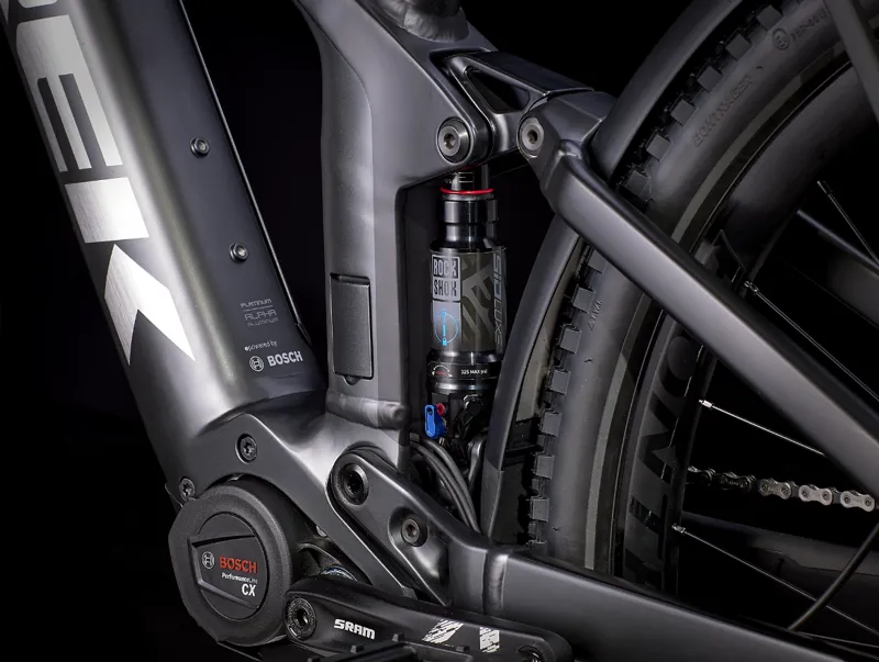 Trek Powerfly FS9 Equipped Gen 3 Electric Mountain Bike 2023 in Satin Lithium Grey-5